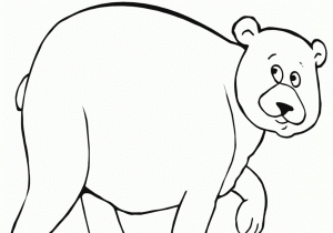 300x210 Easy Polar Bear Drawing How To Draw A Polar Bear Stepstep Easy