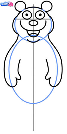 225x450 How To Draw How To Draw A Polar Bear