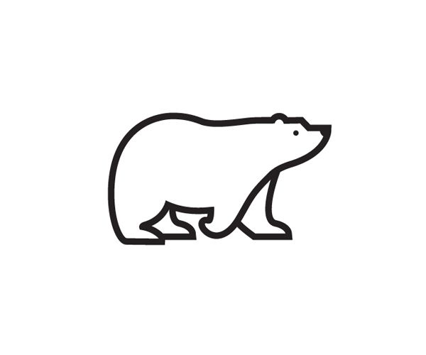 Polar Bear Outline Drawing | Free download on ClipArtMag