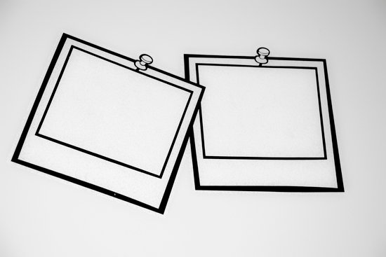 550x367 Blank Polaroid