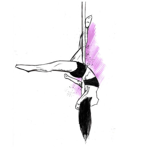 512x512 Pole Dance Fitness Aerial Arts