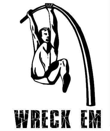 368x436 Pole Vault Track And Field Sihouette Etsy