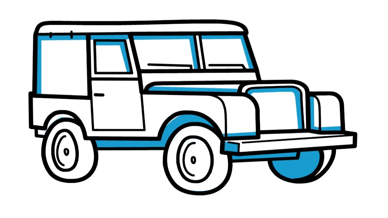 1280x720 How To Draw A Police Car Easy For Kids ! Easy And Simple Drawing