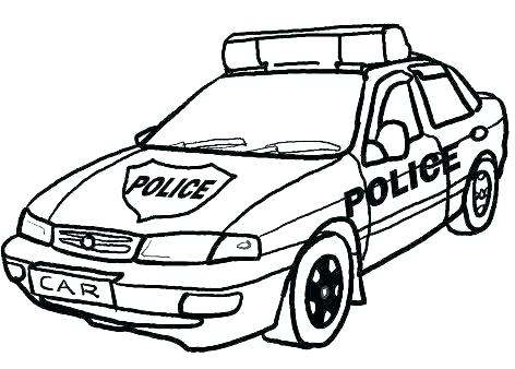472x338 Police Hat Coloring
