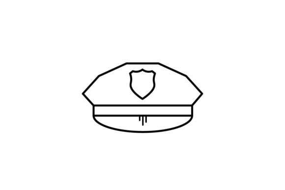 580x386 Police Hat Graphic