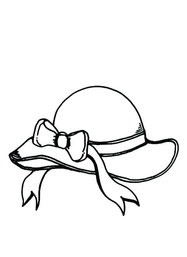 600x823 Cowboy Hat Coloring Pages