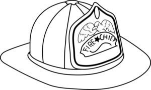 300x180 Fireman Hat Clipart Image