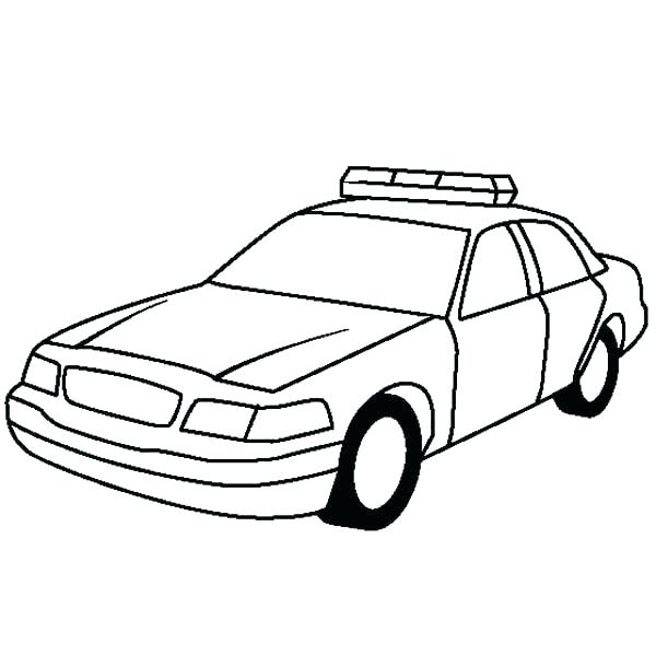 600x600 Coloring Pages Police Car Cars Color Coloring Pages Police Car