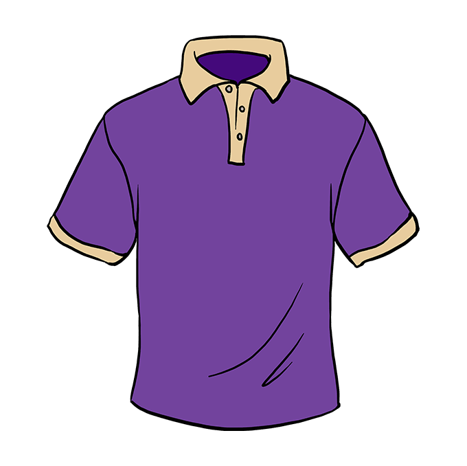 680x678 How To Draw A Shirt