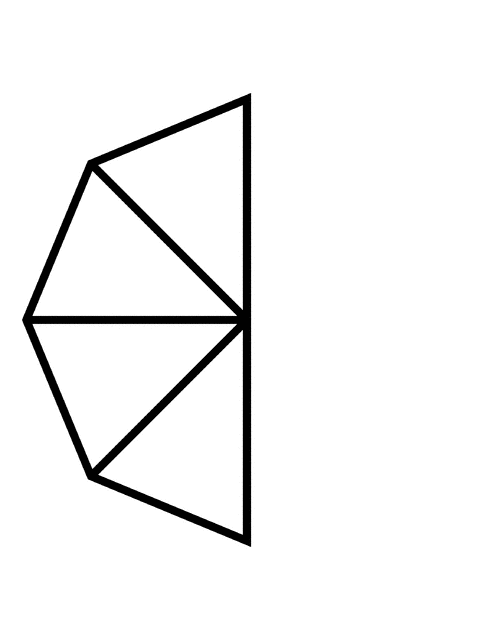 494x640 Fractions Of Sided Polygon Clipart Etc