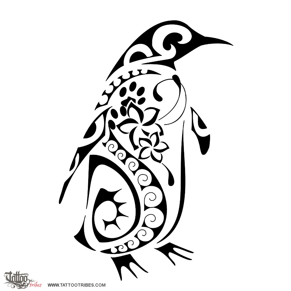 1000x1000 Tattoo Of Penguin, Constancy Tattoo