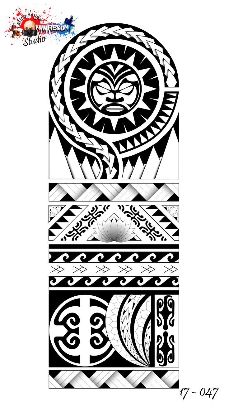 736x1308 tatouage polynesien