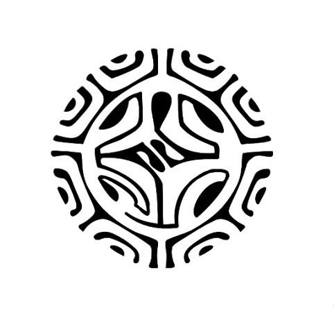 482x448 Polynesian Lizard Aboriginal Tattoo Design