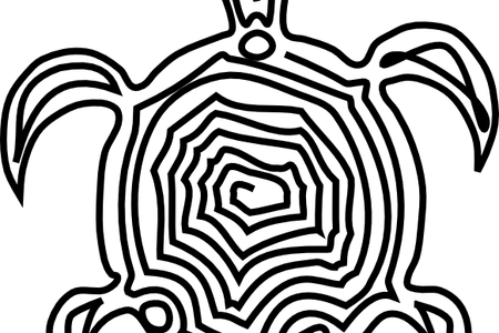 450x300 Polynesian Drawing Hawaiian Frames Illustrations Hd Images