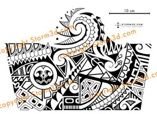 320x233 Tattoo Design In Polynesian Mixed Tribal Style Que La Historia