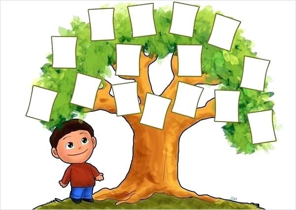 600x425 How To Draw A Tree Tutorial Family Drawing For Kids Template
