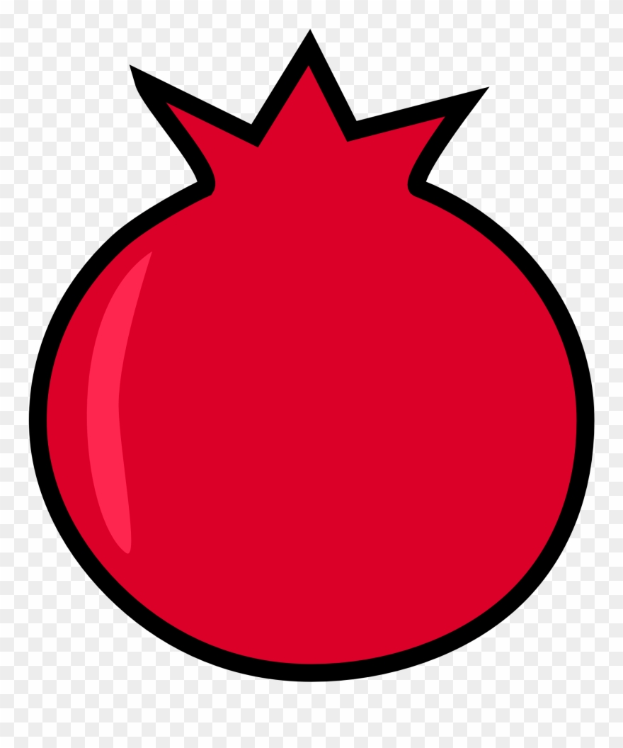 880x1056 Pomegranate Clip Art