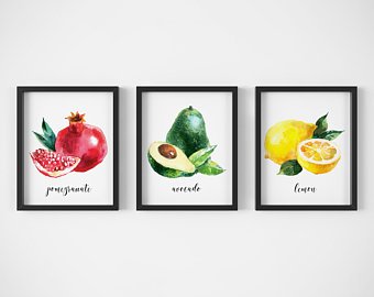 340x270 Pomegranate Art Etsy