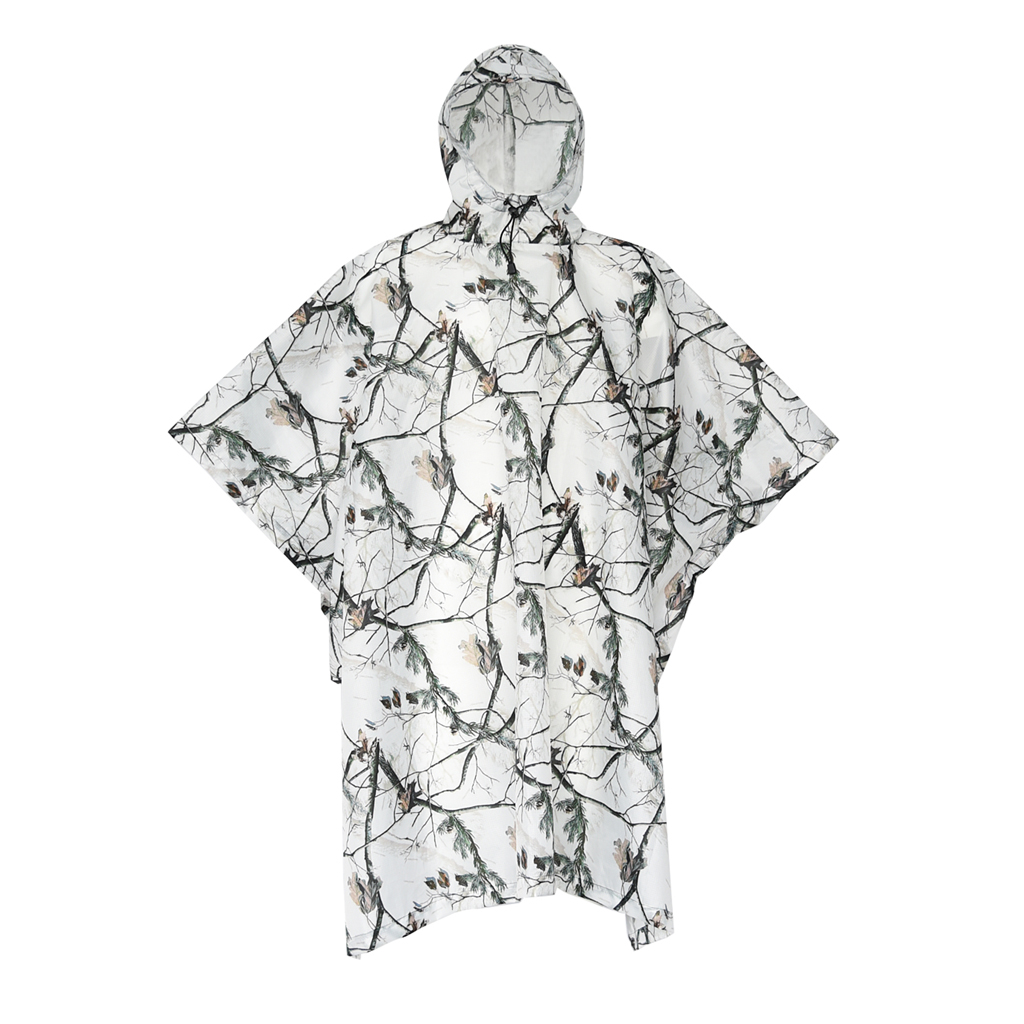 1024x1024 rain poncho waterproof camouflage rain coat, sunshade tarp