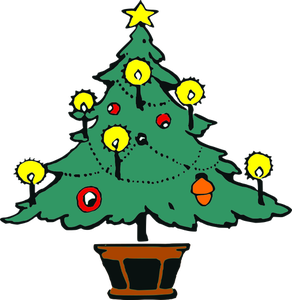 292x300 Free Vector Pine Tree Silhouette