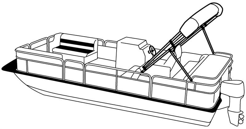 Pontoon Boat Drawing | Free download on ClipArtMag