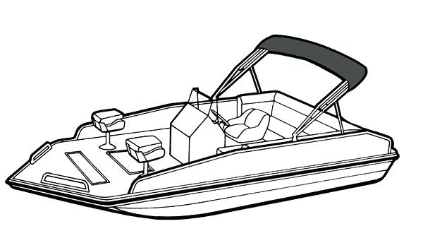 Pontoon Boat Drawing | Free download on ClipArtMag