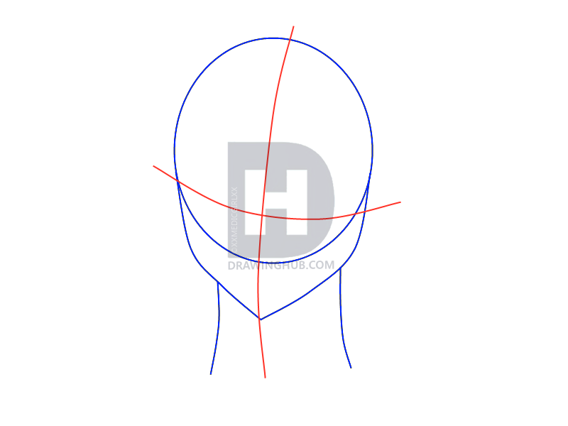 800x600 How To Draw Bangs With A Ponytail, Step