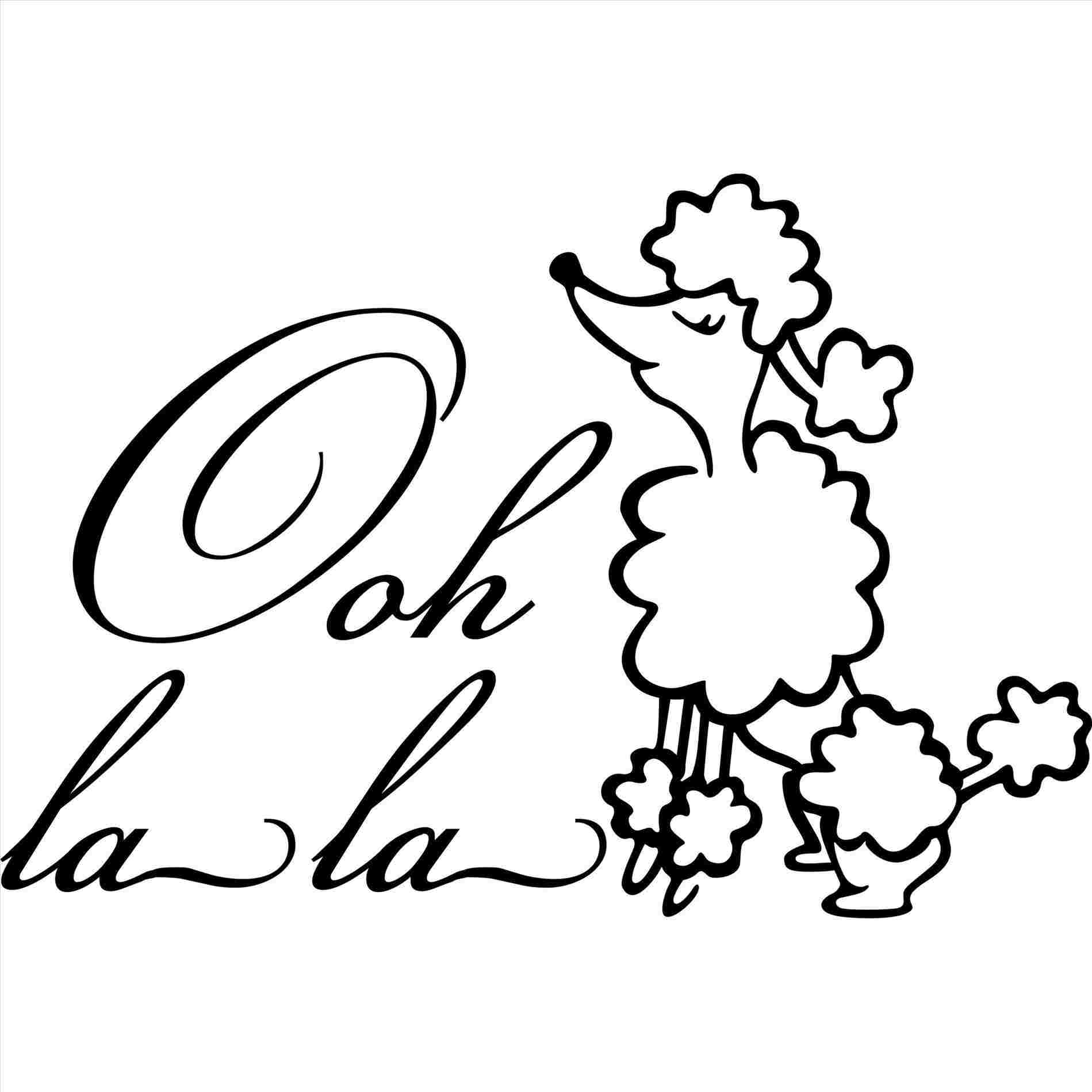 1899x1899 Poodle Cartoon Drawing