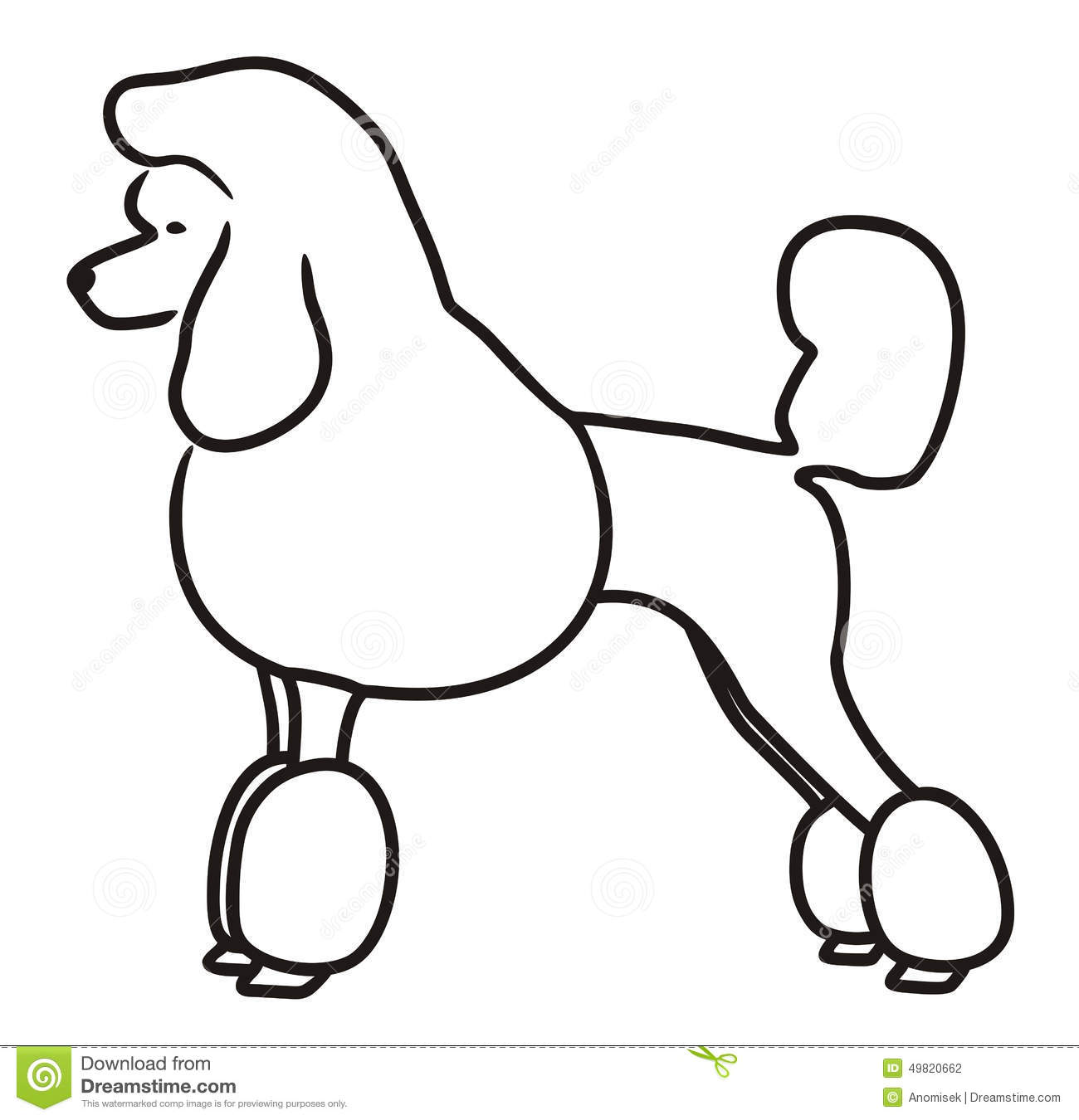 1300x1350 Drawing Poodles Animated For Free Download