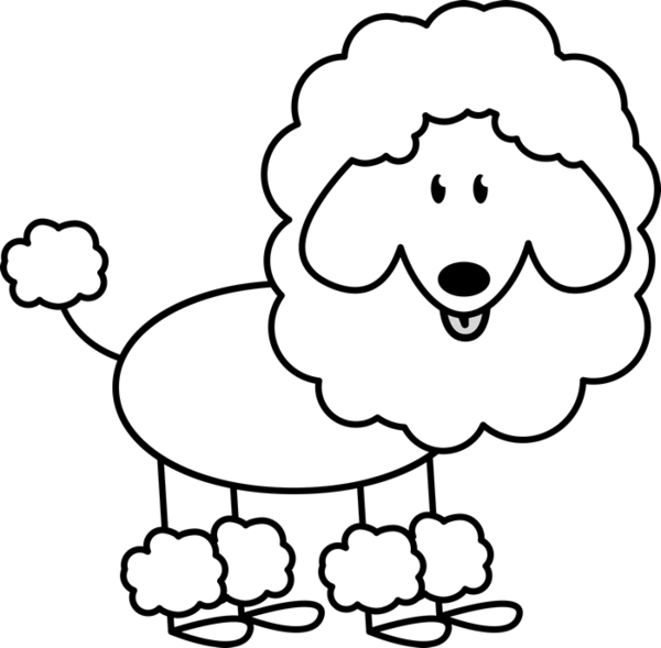 600x589 collection of free drawing poodles head download on ui ex