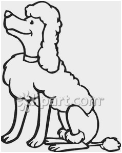 238x300 poodle clipart new black and white smiling poodle royalty free