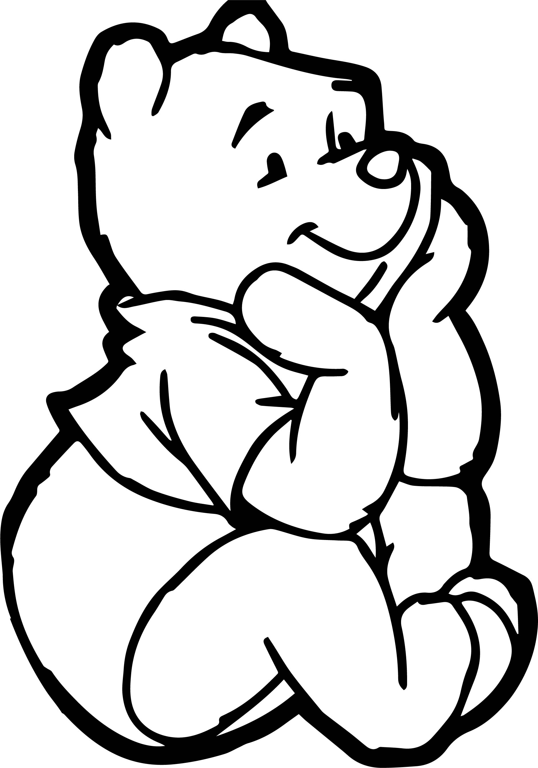 Pooh Bear Drawing