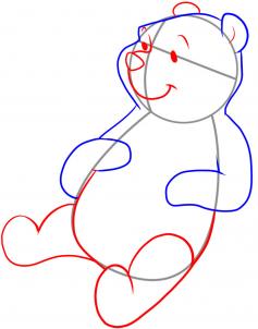 237x302 How To Draw How To Draw Pooh Bear