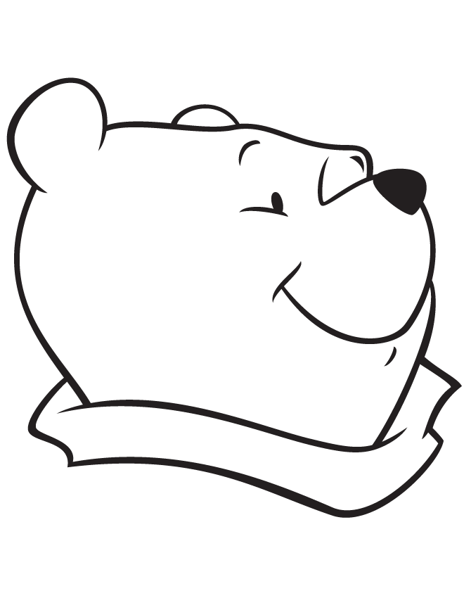 670x867 Pooh Bear Drawing
