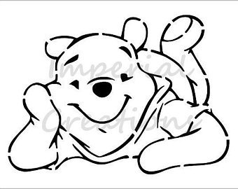 340x270 Winnie The Pooh Stencil Etsy