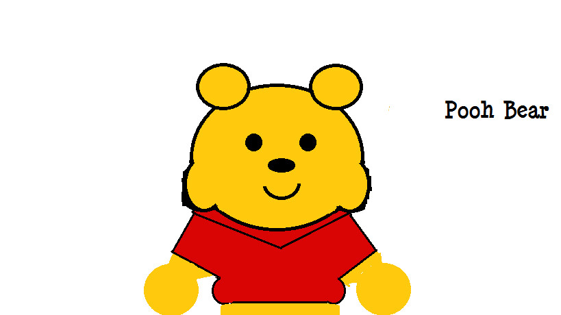819x460 Cute Pooh Bear Drawing On Paint Enjoy! Hope Emma