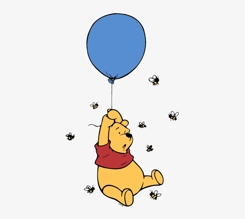 820x734 Balloon Drawing Winnie The Pooh