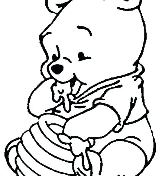 550x600 Drawing Winnie The Pooh Draw Winnie The Pooh Easy