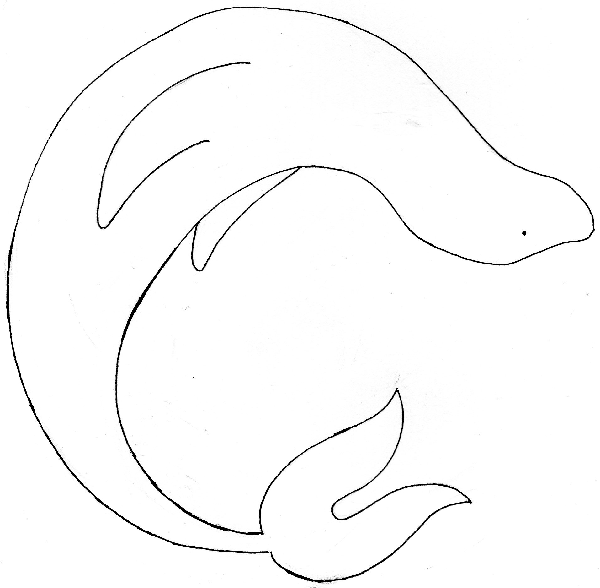 1913x1872 Octopus Drawing Swimming For Free Download