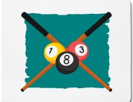 190x147 Billiards, Game, Sport, Drawing, Gift Idea Mouse Pad Spreadshirt