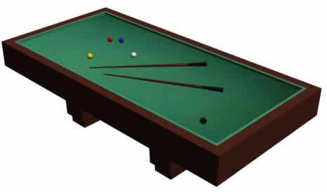 466x274 Billiards Table In Cad Download