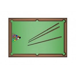 265x265 Pool Table