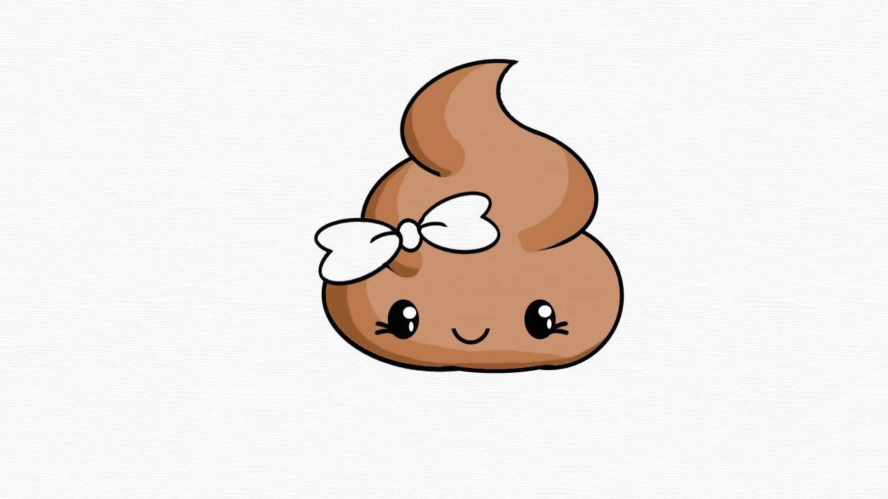 1280x720 How To Draw Girl Poop Emoji