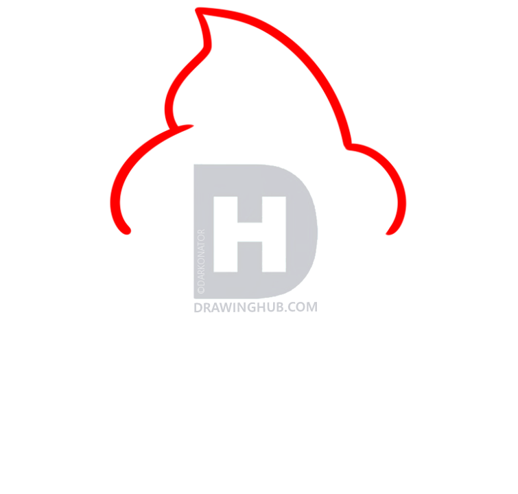 755x720 How To Draw The Poop Emoji, Step