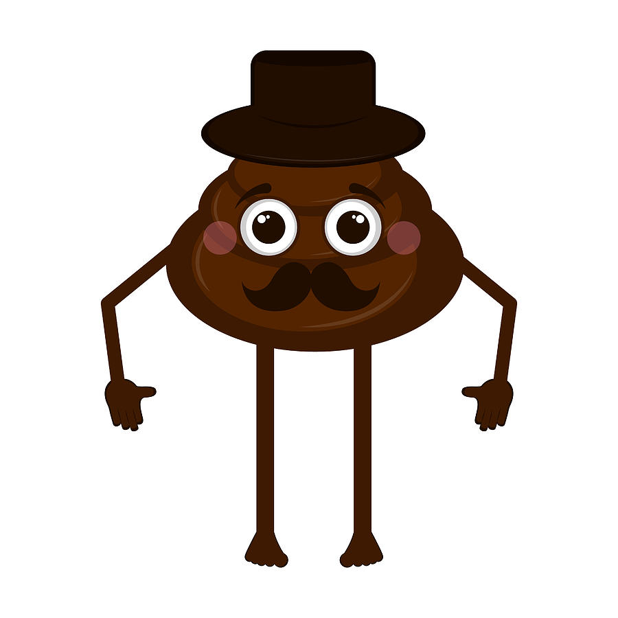 900x900 Isolated Poop Emoji