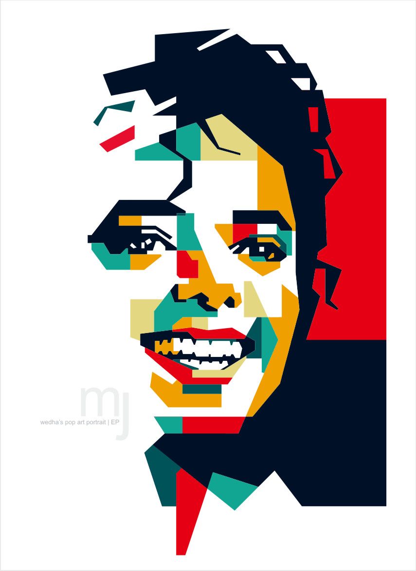 855x1171 Pop Art Clipart Michael Jackson