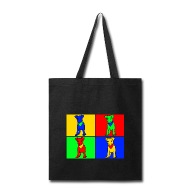 190x190 Jack Russell Terrier, Pop Art, Drawing, Comic Tote Bag Spreadshirt