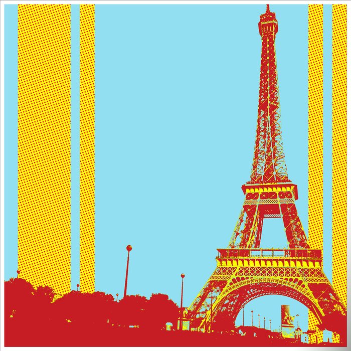700x700 Ptm Paris Pop Drawing Print Wayfair Ca