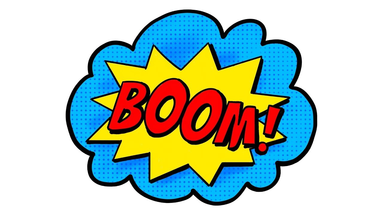 1280x720 How To Draw Coloring Pop Art Letters Boom!