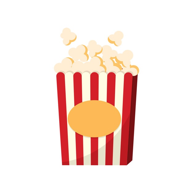 Popcorn Box Drawing Free download on ClipArtMag